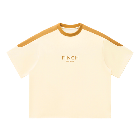 Unisex Color Block Oversized T-Shirt